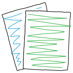 paper sheets 