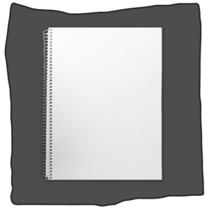basic sketchbook 8.5 by 11 inch